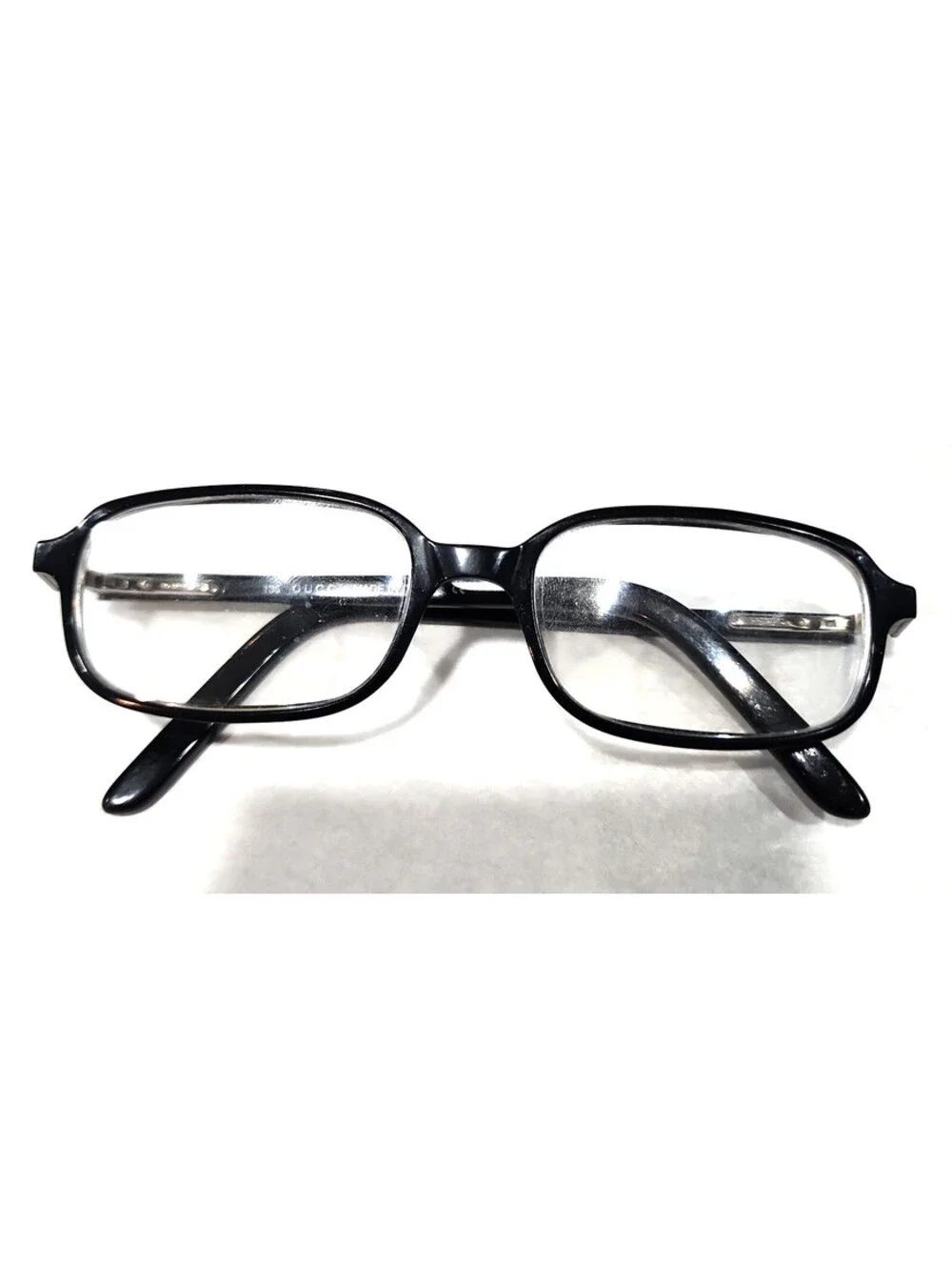 GUCCI GG1184 807 Black Rectangle Eyeglasses 52-17 135